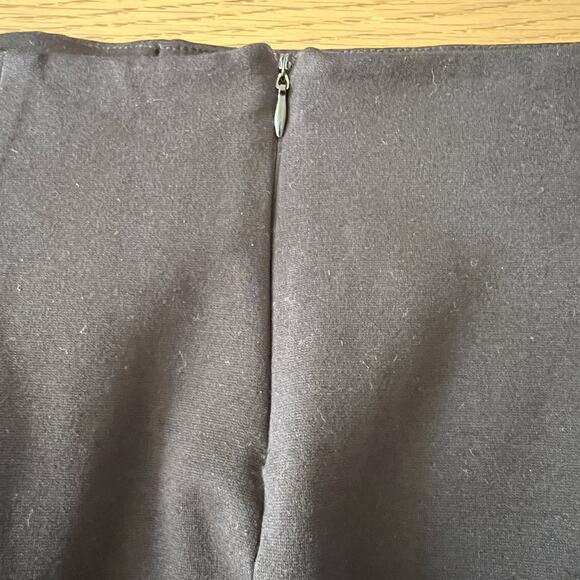 Lush Lace Up A-Line Short Skirt Black Size Large Goth Fairy Grunge Witchy Vamp - Picture 3 of 6